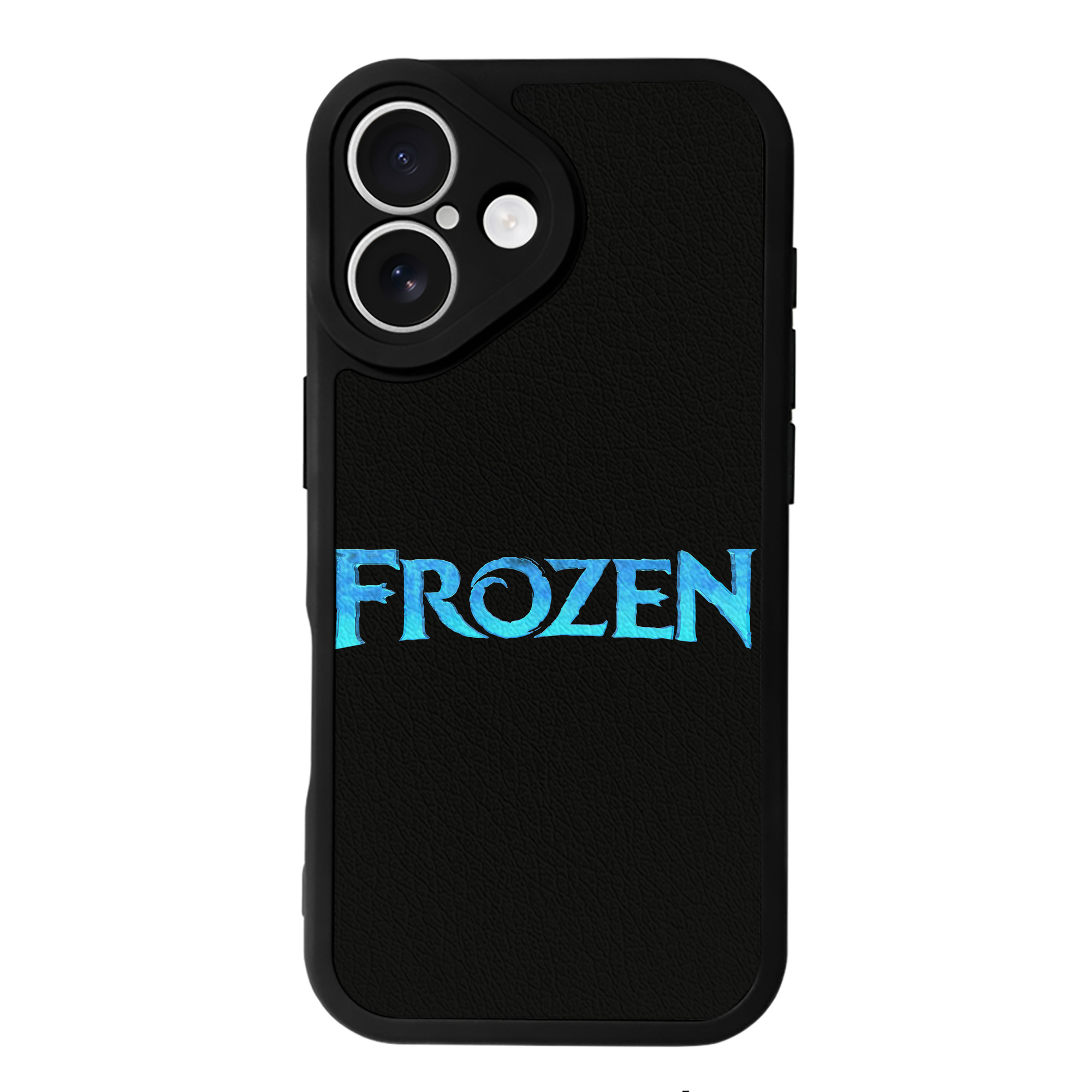 （画像用） アナと雪の女王 アンナ エルサ Frozen Anna Elsa 【iPhone 16シリーズ対応】シリコンスマホケース（レザー調） 材質：シリコン